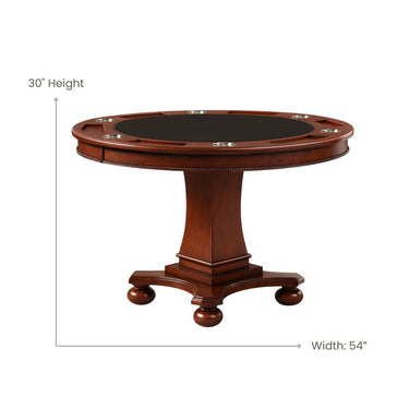 Poker Dining Table Geronimo, Round, 48